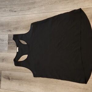 Woman Black Top